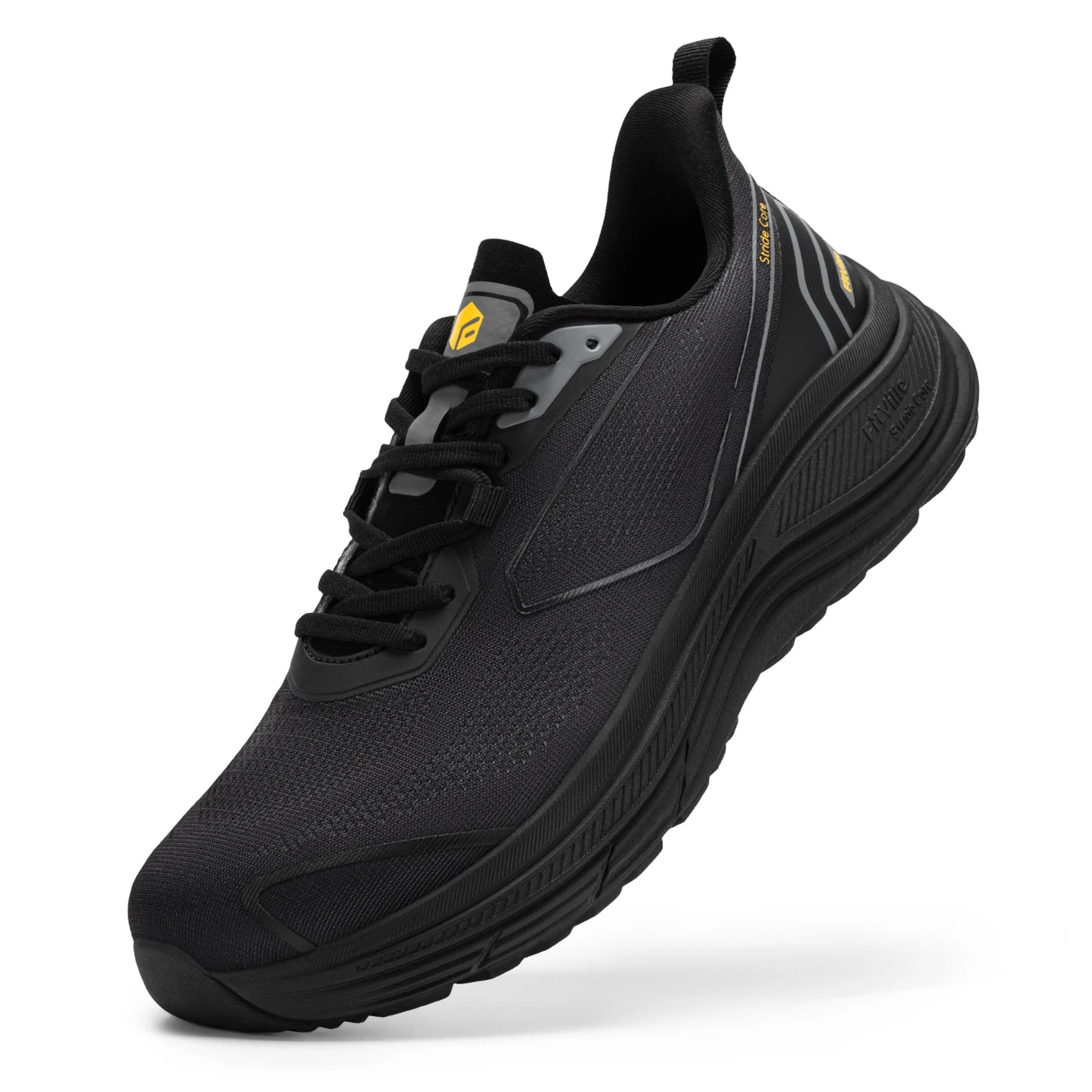 FitVille Extra Wide Mens Sport Shoes Breathable Gym Athletic Workout Cross Training Running Max Cushion Sneakers For Men