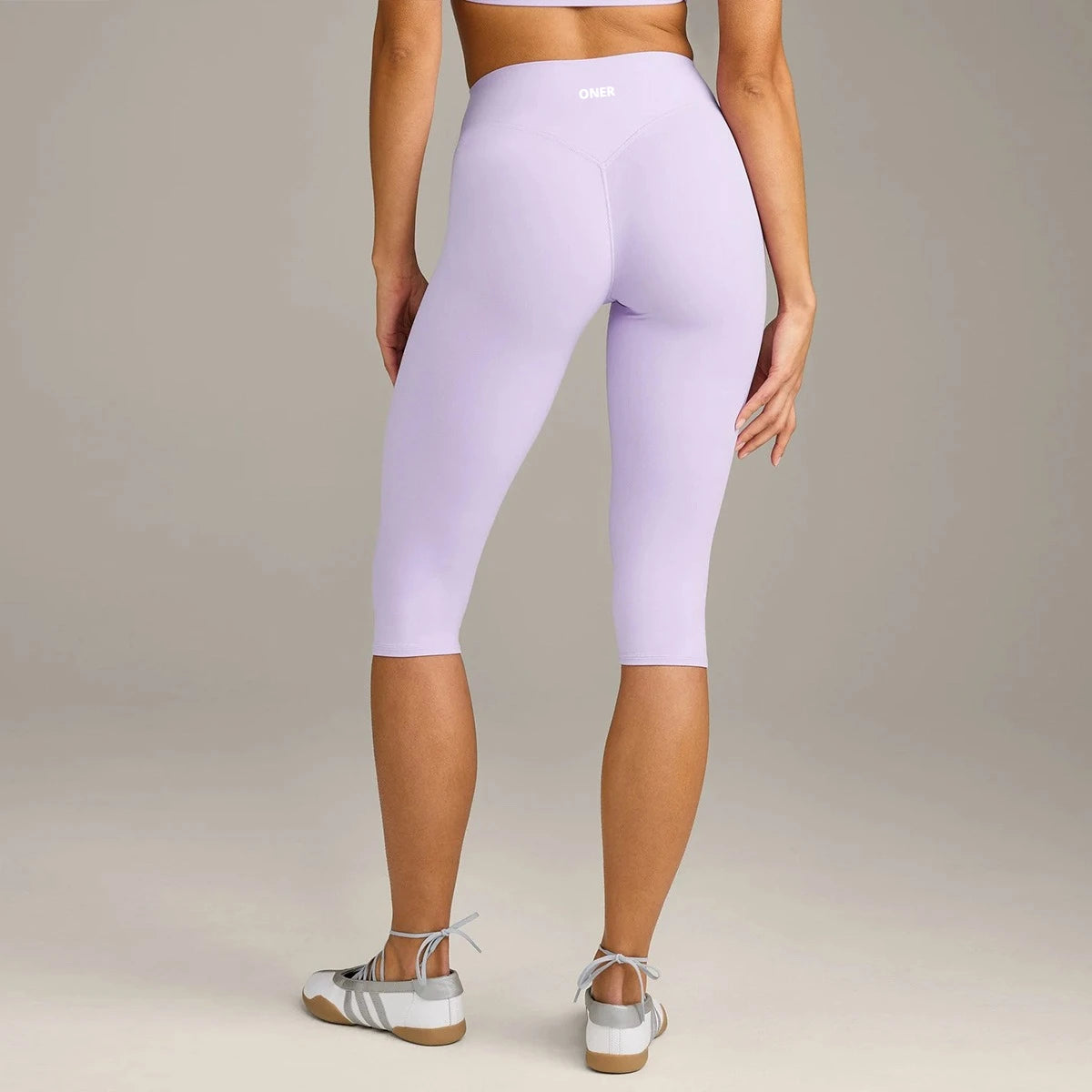 Women 7/8 Yoga Capris Double-sided Brushed 4-Way Stretch High Waist Skin-friendly Tight Workout Fitness Leggings