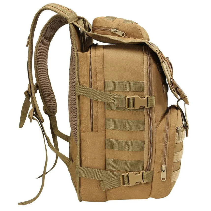 35L Large Capacity Men's Tactical Backpack Outdoor Camping Hunting Hiking Trekking Survival Bag Multifunctional Backpacks