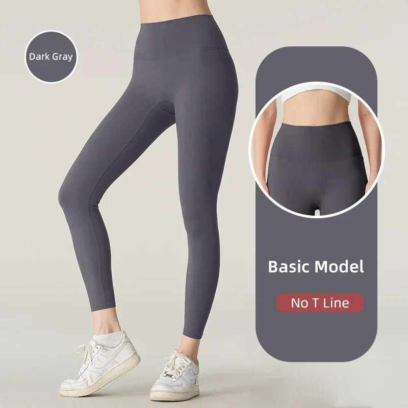 2024 Hot Sale Fitness Leggings Female Full Length Leggings Running Pants Comfortable And Formfitting Yoga Pants Workout Legging