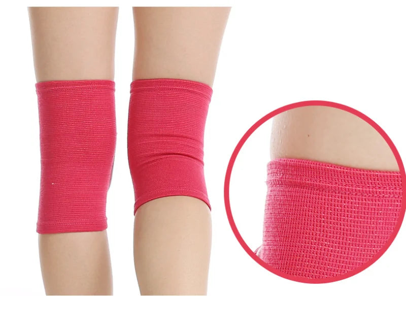 Sports Compression Knee Pads Elastic Knee Protector Thickened Sponge Support for Dancing roller volleyball Training Knees Brace