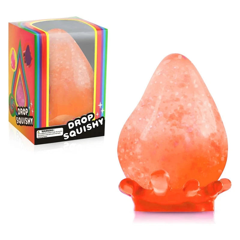 Water Droplet Shape Confirmation Blind Box Stress Relief Squeeze Slow Rebound Boy Girl Surprise Wholesale Toy Kawaii Gift