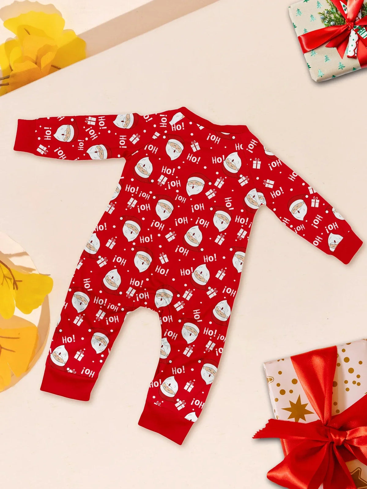 Christmas Family Look Pajamas Set Santa Print Mother Father Kids Matching Outfits Cute Loose 2 Pcs Suit Sleepwear Xmas Wear 4XL