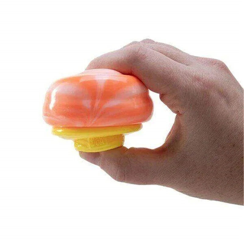 Needoh Nice Cream Cone Sensory Fidget Toy Solid Slow Rebound ADHD Non-toxic Stress Relief Anxiety Fidget Calming Toy Ornament