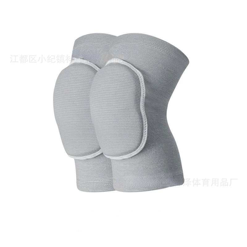 Sports Compression Knee Pads Elastic Knee Protector Thickened Sponge Support for Dancing roller volleyball Training Knees Brace