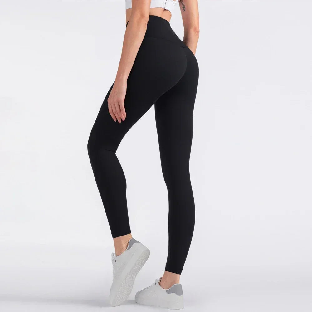2024 Hot Sale Fitness Leggings Female Full Length Leggings Running Pants Comfortable And Formfitting Yoga Pants Workout Legging