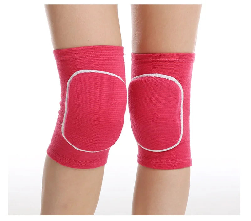 Sports Compression Knee Pads Elastic Knee Protector Thickened Sponge Support for Dancing roller volleyball Training Knees Brace