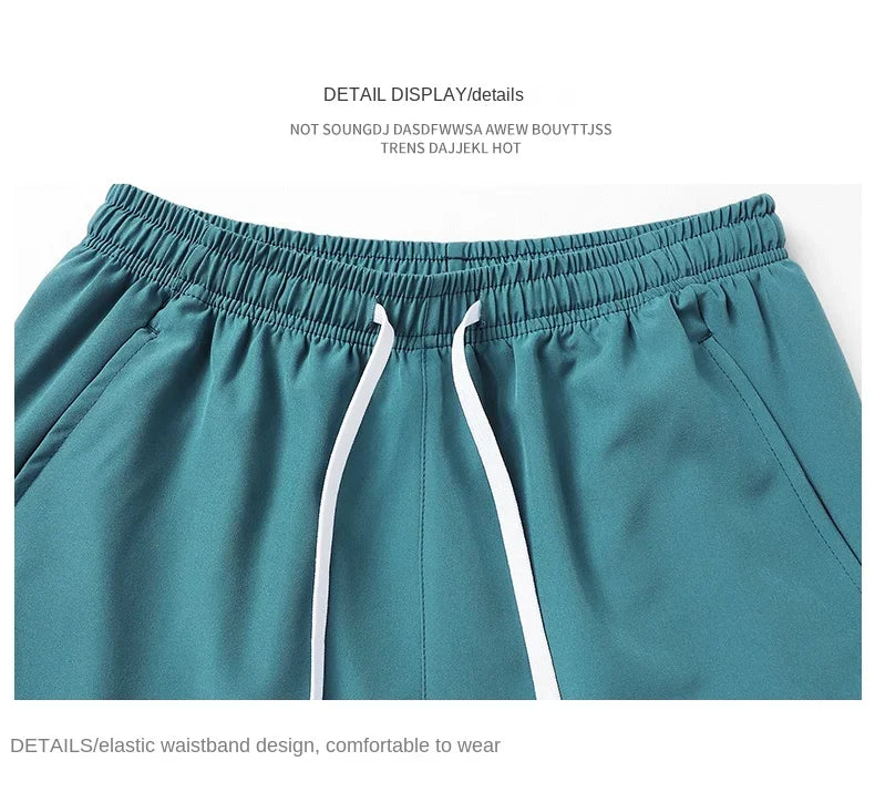 2026summer hot selling sports shorts, running pants, three piece pants, men's and women's zippered pockets, couple's short