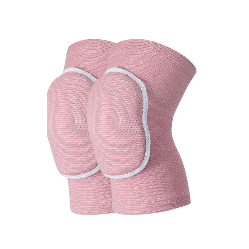 Sports Compression Knee Pads Elastic Knee Protector Thickened Sponge Support for Dancing roller volleyball Training Knees Brace