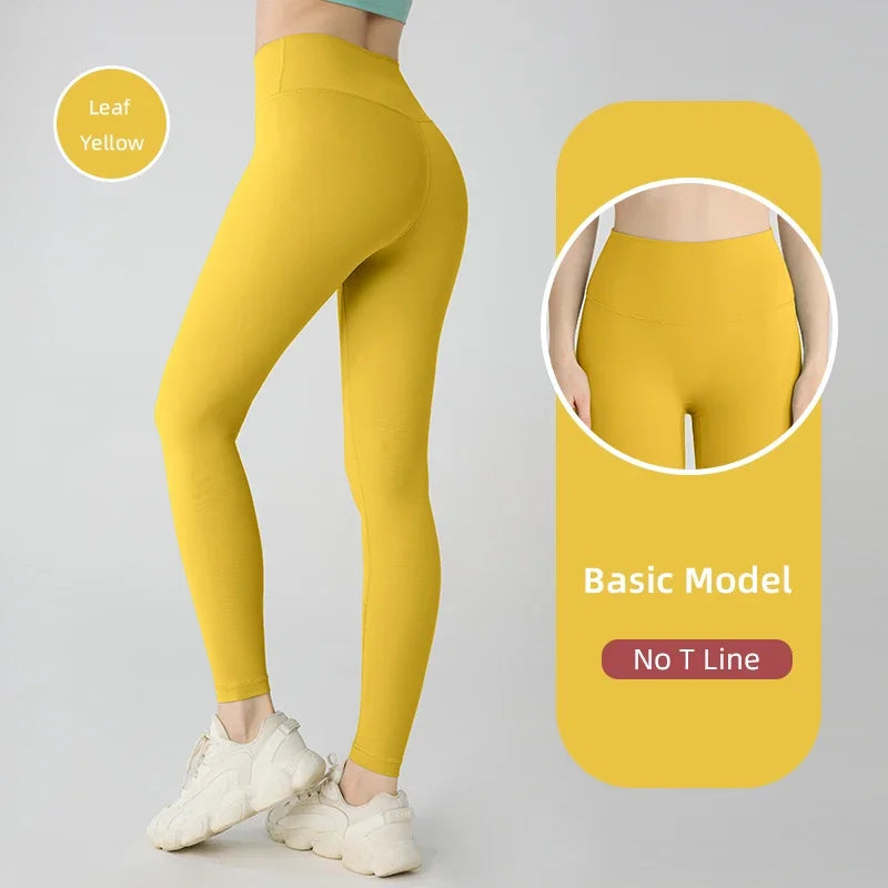 2024 Hot Sale Fitness Leggings Female Full Length Leggings Running Pants Comfortable And Formfitting Yoga Pants Workout Legging