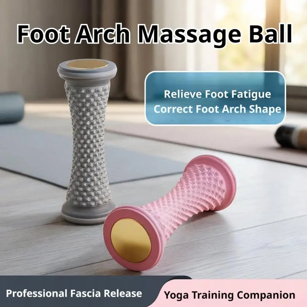 Plantar Fascia Massage Roller Foot Arch Correction Trainer Foot Relaxation Massager Relief Sore Feet Meridian Stimulation Tool