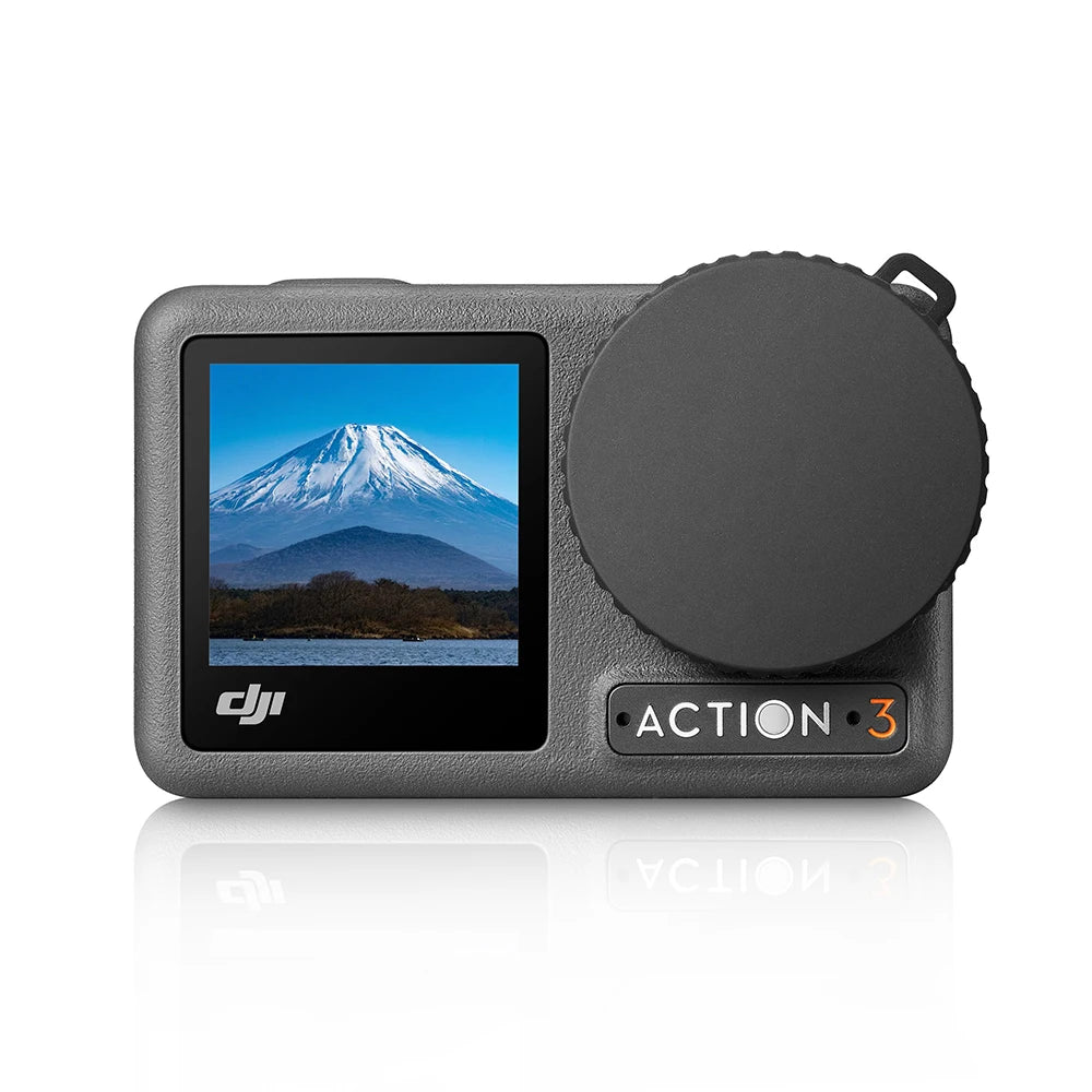 For DJI Osmo Action 5 Pro 4 3 Screen Protector Tempered Glass Film Lens Cover Cap Bag Case for DJI Action 4 5Pro Accessories