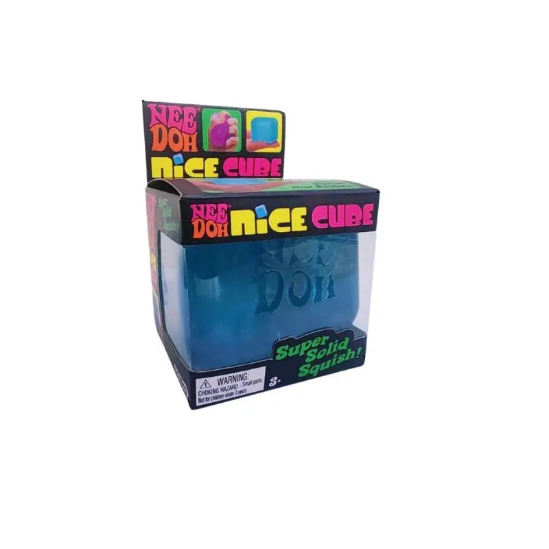 Needoh Nice Cube Sensory Stress Reliever Fidget Tool for Anxiety & Focus Desk Sensory Cube for Adults & Kids